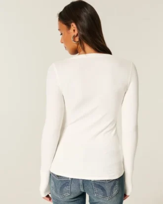 Icon Henley met lange mouwen