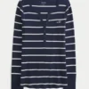 Icon Henley met lange mouwen