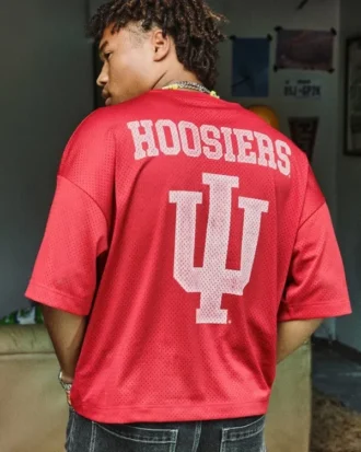 Indiana University Hoosiers grafisch voetbalshirt