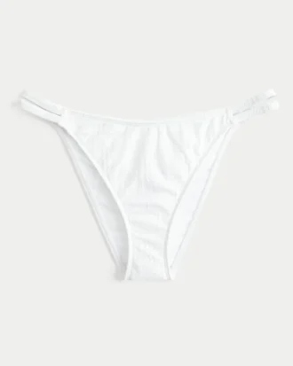 Jacquard Cheeky bikinibroekje met dubbele bandjes
