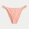 Jacquard Cheeky bikinibroekje met dubbele bandjes