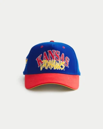 Kansas Jayhawks baseballpet met opdruk