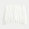 Kanten asymmetrische mini-rok