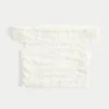 Kanten omgeslagen off-shoulder top Kanten omgeslagen off-shoulder top
