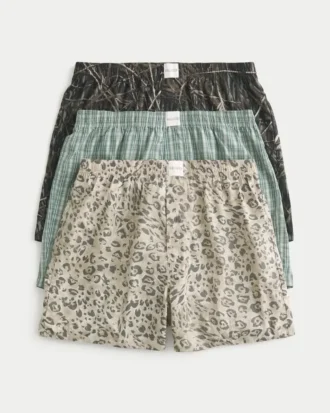 Katoenen boxershorts, 3-pack