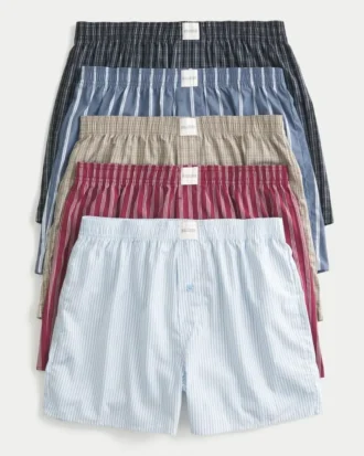 Katoenen boxershorts 5-pack