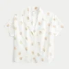 Katoenen Oxford-shirt met korte mouwen Katoenen Oxford-shirt met korte mouwen