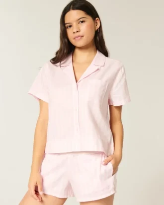 Katoenen shirt met korte mouwen uit de collectie van ’26