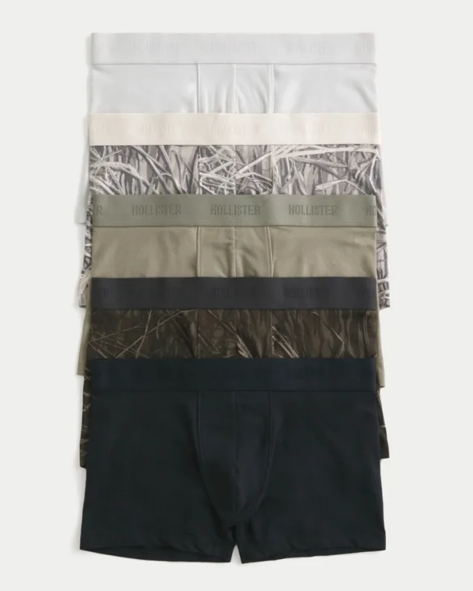 Klassieke lengte boxershort 5-pack
