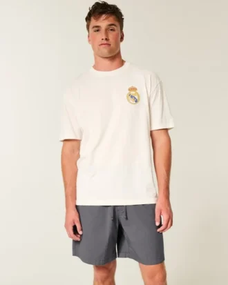 Knie-lange twill short
