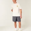Knie-lange twill short