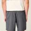Knie-lange twill short