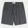 Knie-lange twill short