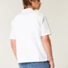 Korte mouwen seersucker shirt