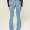 Laag model bootcut jeans in medium wassing