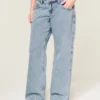 Laag model, medium wassing, baggy jeans Laag model, medium wassing, baggy jeans