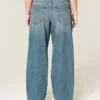 Laag model, medium wassing, baggy jeans Laag model, medium wassing, baggy jeans