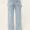 Laag model, medium wassing, baggy jeans