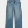 Laag model, medium wassing, baggy jeans Laag model, medium wassing, baggy jeans