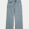 Laag model, medium wassing, baggy jeans Laag model, medium wassing, baggy jeans