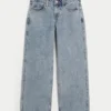 Laag model, medium wassing, baggy jeans