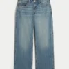 Laag model, medium wassing Los Angeles grafische baggy jeans Laag model, medium wassing Los Angeles grafische baggy jeans