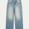 Laag model Y2K medium wash baggy jeans Laag model Y2K medium wash baggy jeans