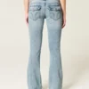 Laag uitgesneden bootcut jeans