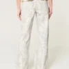 Laag uitgesneden camouflage baggy jeans