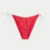 Laag uitgesneden cheeky bikinibroekje