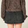 Lage denim minirok Lage denim minirok
