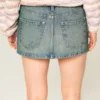 Lage denim minirok Lage denim minirok