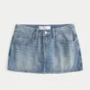 Lage denim minirok Lage denim minirok