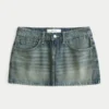 Lage denim minirok Lage denim minirok