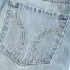 Lage denim minirok