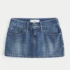 Lage denim minirok met studs Lage denim minirok met studs