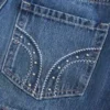 Lage denim minirok met studs Lage denim minirok met studs
