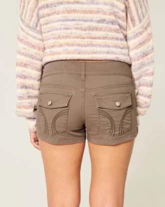Lage popeline short
