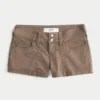 Lage popeline short