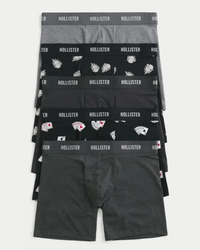 Lange boxershorts, 5 stuks