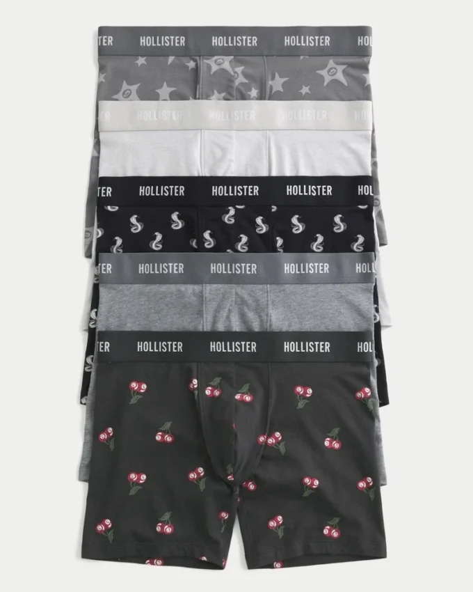 Lange boxershorts, 5 stuks