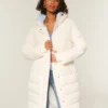 Lange pufferparka