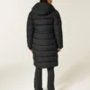 Lange pufferparka