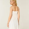 Lange tanktop met kanten details