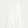 Lange tanktop met kanten details