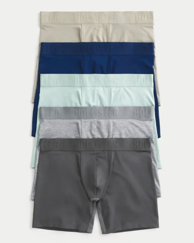 Langere verkoelende boxershorts, 5-pack