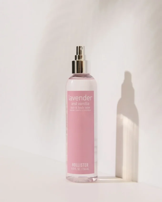 Lavendel en vanille haar- en lichaamsmist