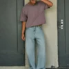 Lichtgewassen Astronaut Graphic Super Baggy Jeans Lichtgewassen Astronaut Graphic Super Baggy Jeans