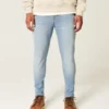 Lichtgewassen atletische skinny jeans Lichtgewassen atletische skinny jeans