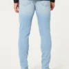 Lichtgewassen atletische skinny jeans Lichtgewassen atletische skinny jeans